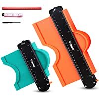Vastar Medidor de Contornos 2Pcs - Copiador de Contornos Replicador Ampliado para Esquinas- Medición Precisa…